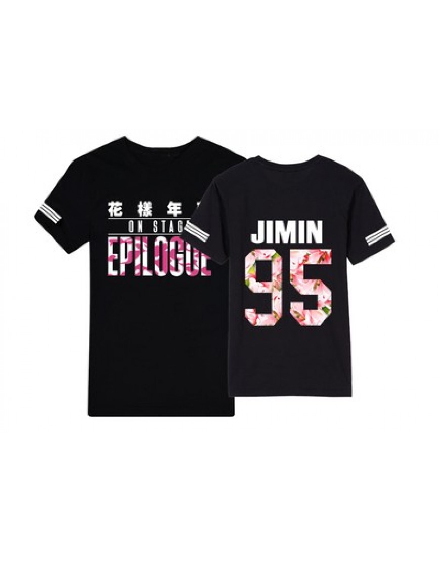 CAMISETA BTS EPILOGUE ON STAGE MEMBROS